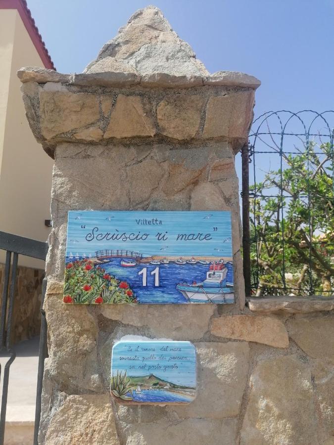 Villetta Scruscio Ri Mare Favignana Exteriér fotografie